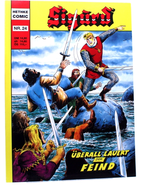 Hansrudi Wäscher SIGURD Hethke Comic Album 24: Überall lauert der Hund